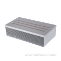 High Density Skived Fins Heatsink with Heat Pipes